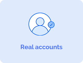 Real accounts